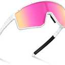 Polarized Kids Sunglasses, UV400 Protection Baseball Sunglasses for Youth Boys Girls, Softball Cycling Running Sports Glasses