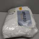 White Velvet Curtains with Rod Pocket Thermal Insualted Soft Privacy Light Filtering Velvet Drapes for Bedroom and Living Room, Set of 2 Panels, 52 x 96 Inches Long