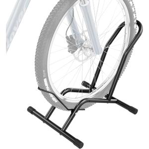 Bike Floor Stand Indoor Bike Stand for Garage/Home,Adjustable Bicycle Parking Stand Fit for 16"-29" Wheel Mini/Mountain/Road Bikes Heavy Duty Metal