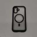 FNTCASE for iPhone 17 Case Clear: Magnetic Phone Cases with Screen Protector Drop Proof Compatible with Magsafe Slim Anti Yellowing Rugged Shockproof Protective Transparent Cell Cover (B-Black)