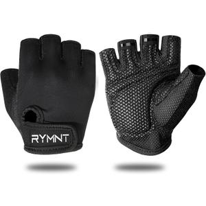 Workout Gloves for Women Men - Weight Lifting Gloves with Full Palm Protection & Extra Grip for Women Gym, Weightlifting, Weight Lift, Rowing, Exercise, Sport, Cycling (Small, A5-Black)