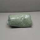 MIULEE Sage Green Toilet Rugs U-ShapedSoft Absorbent Microfiber Bathroom Rugs Non Slip Quick Dry Fluffy Contour Bath Mats for Toilet Base Bathroom Floor, Machine Washable, 20x24 Inch