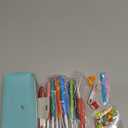 Crochet Hook Set 12 Pieces Colourful Ergonomic Soft Rubber Comfort Grip Crochet Knitting Needles Kit Household Tool with Portable Bag, Crochet Hooks, Stitch Markers and Tape Measure