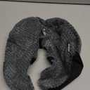 Soft Inflatable Dog Cone Alternative - Neck Donut E Collar for Large, Medium, Small Dogs & Cats - Post Surgery Recovery Collar to Stop Licking - Grey