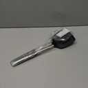 2 Pack Silicone Solid Turner, Non Stick Slotted Kitchen Spatulas, High Heat Resistant BPA Free Cooking Utensils, Ideal Cookware for Fish, Eggs, Pancakes, Black