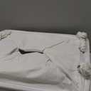 TheWarmHome Storage Bins for Shelves - 13.8L9.8W6.7H inch 3 Pack Medium Collapsible Storage Baskets for Organizing | Fabric Storage Cubes for Linen Closet Toy Home (White&Grey)