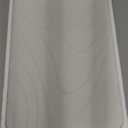 JUERLEN 2 Pack Diatomaceous Earth Shower Mat, Stone Bath Mat, Nonslip Super Absorbent Fast-Drying Hard Bath Mat for Bathroom Shower Floor, 24 x 16 inch, White Wave Design