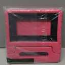 Kids Case for Fire 7 Inch Tablet 9th/7th/5th Generation Tablet (2019/2017/2015 Release) Kid-Proof & Shockproof Case Sturdy Soft Durable EVA Protective Cover with Convenient Handle, Rosered