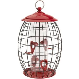 Belle Fleur 50216 Sweet Tweet Feeder, Large, red/ Black