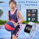 Kids Digital Watches for Boys Girls, Sports Watch with Fitness Tracker, Pedometer, Alarm Clocks, Stopwatch, No App Needed Waterproof Kids Watch, Gift for Teens Student Girls Boys Ages 5-14