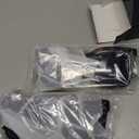 Vintage Women Oversized Sunglasses Designer Luxury Square Sun Glasses UV400 Protection Flat Lens ((2 Pack) Black Frame Grey Lens+amber Tortoise Frame Black Lens)