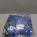 24 Pack Royal Blue Wisteria Hanging Flowers Garland, 3.77 Feet Artificial Flower Vines, Fake Wisteria, Artificial Vines Hanging Garland for Backdrop Outdoor Yard Garden Decor