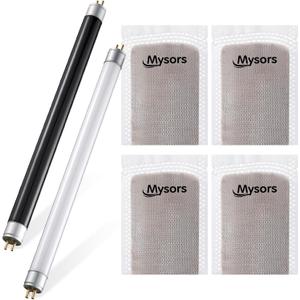 6 Pack Mosquito Attractant Kit Lure Refill and 32050 6W Replacement UV Light Bulbs Compatible with Dynatrap DT2000XL DT2000XLP DT3012 for Indoor Outdoor Mosquito Trap Accessories