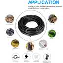 18 Gauge 6 Conductor Electrical Wire 50FT, UL 2464 18 AWG 6 Wire Cable Tinned Copper PVC Stranded 18/6 Core Wire for LED Lighting, Outdoor Low Voltage Extension Cable, Automotive 