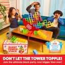 Giant Tower Stack - The Jumbo Block Balancing Game by Relatable, 9 inches x 12 inches x 0.1 inches