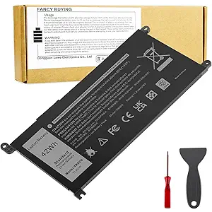 YRDD6 Battery for Dell Inspiron 5591 7586 5491 5481 5482 5485 3310 2-in-1 15 3582 3583 3593 3584 5590 5593 5594 5585 5598 14 3493 5493 5480 3793 Vostro 3491 5481 5581 5490 5590 0YRDD6 01VX1H 0VM732