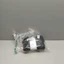 Nike Unisex Adult Everyday Cushioned Training Ankle Socks (6-Pack) (Large, Black/White)