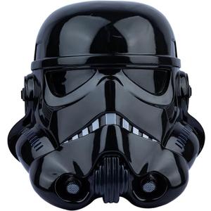 Shadow Trooper Helmet Mask Costume Props for Adult Halloween (Black, M)