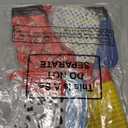 Realspring 24 Pack Christmas Mini Cartoon Stockings 6 Inch Christmas Cow Blue Sky White Cloud Hanging Tree Ornament Stockings Filling Gift Fireplace Decorations Supplies for Xmas Holiday Present