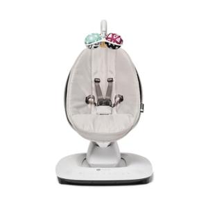 4moms MamaRoo Multi-Motion Baby Swing, Bluetooth Enabled with 5 Unique Motions, Grey