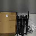 53.9" Black Easel Stand for Sign, Heavy Duty Metal Display Easel with Storage Bag, Adjustable Art Easel for Wedding Sign, Painting, Picture