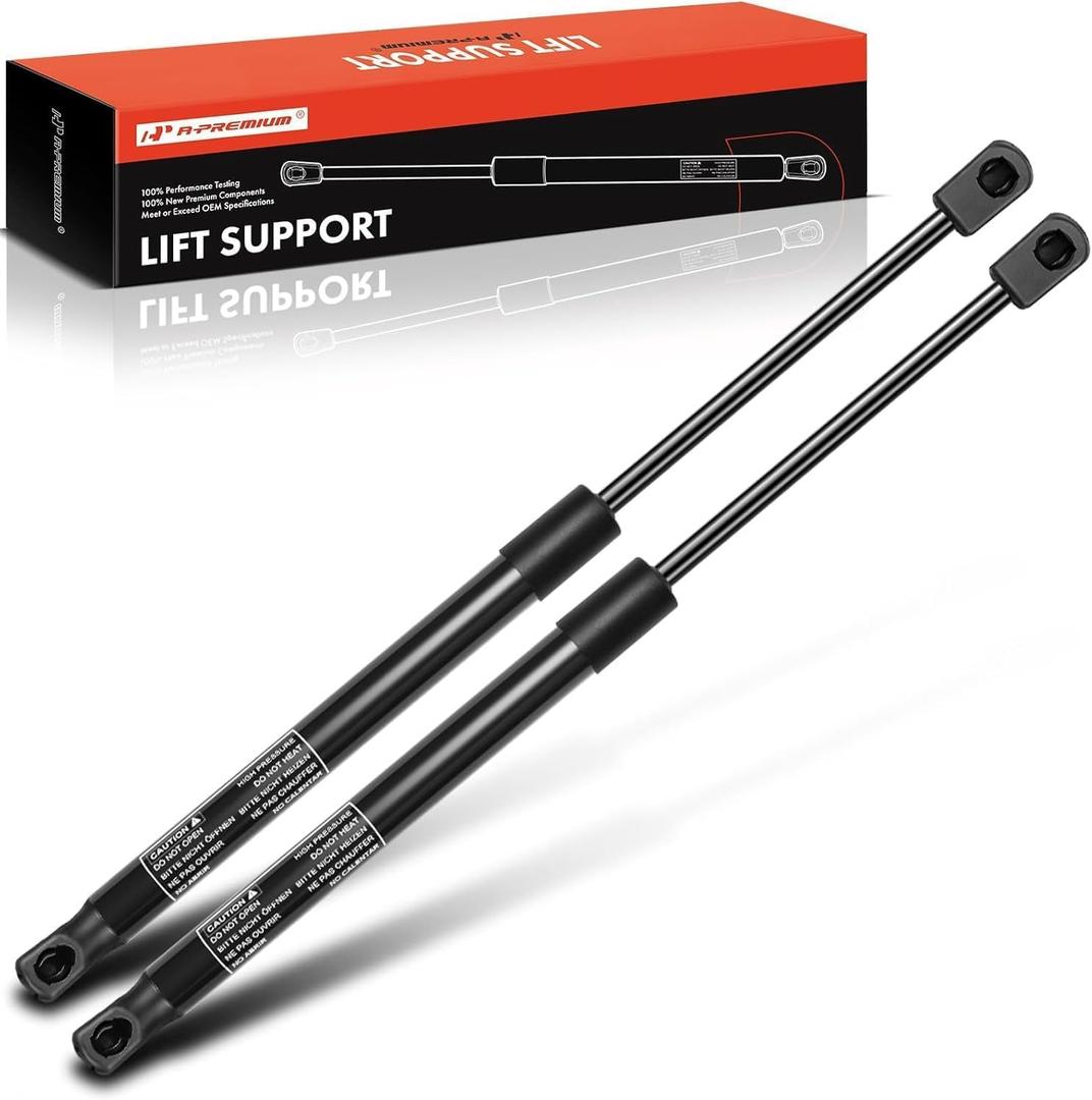 A-Premium 2-PC Set Rear Tailgate Lift Supports Shock Struts Compatible with Mini R55 Series Cooper 2007-2014
