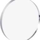 CiaoHER 1in Thickness 12in Diameter Acrylic Disc Display Block Clear Polished Round Pedestal Stand Riser 12" x 12" x 1", 1 Pack