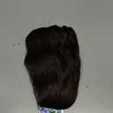 FESHFEN Ponytail Extensions - Drawstring Ponytails Hair Extension Long Curly Wavy Hair Piece Synthetic Brown Pony Tail Hairpieces for Women, Medium Brown 18 inch