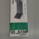 Samsers Foldable Bluetooth Keyboard with Touchpad - Portable Wireless Keyboard with Holder, Rechargeable Full Size Ultra Slim Pocket Folding Keyboards for Android Windows iOS Tablet & Laptop - Black (BT x1)