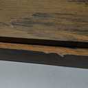 FLYJOE Picture Ledge Shelf, Floating Shelves Set of 2, 48 Inches Long Large Nursery Book Shelves for Toys Storage, Kids Bookshelf Wall Mounted for Living Room Bedroom Decor Books Photo Frames,Brown