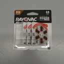 Rayovac Size 312 Hearing Aid Batteries (24 Pack)