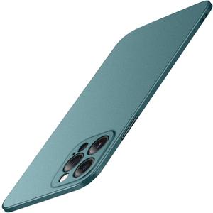 Casechics Compatible with iPhone Case,Luxury Matte Hard PC Slim Fit Ultra Thin Lightweight Camera Lens Protection Soft Shockproof Cover Phone Case (Green,iPhone 14 Plus)