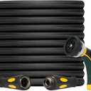 TheFitLife Garden Hose 25 ft - Heavy Duty 25ft Non-Expandable Water Hose, No Kink, Lightweight, Easy Control, Ideal for Patios, Small Yards, Daily Watering, 1/2 id x 25 feet
