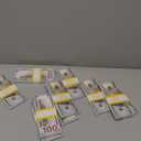 Zadin 100PACK Million Dollar Bill Gospel Tracts for Christian, Evangelism, Halloween, Bible Salvation Tracts, Gospel Zero, Church Visitor Cards 100 PCS