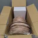 Nervure 350PCS Pink Plastic Plates - Pink Plastic Dinnerware Sets for 50 Guests - 100 Disposable Plates, 150 Gold Silverware, 50 Cups, 50 Napkins Perfect for Wedding & Party & Mothers Day