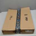 Wenqik USB Portable Heated Seat Cushion 17.72"x17.72" Heated Stadium Seat Cover 3 Mode Adjustable Heated Seat for Outdoors with Back Support Heating Pad for Chair at Work Office Bench (Black,2 Pcs)