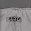 GUANYY Women's Sequin Mini Skirt Sparkly Skort with Shorts Underneath Global Recycled Standard  Size L