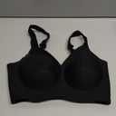 LetsJoli Bras for Women Supportive Wireless Push Up Bra Full Coverage No Underwear Seamless Plus Size for Older Women（Black, S
