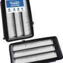 2PCS Engine Air Filter Fit for Honda Civic 2016-2021 (L4 1.5L), CR-V CRV 2017-2022 (L4 1.5L) Air Filter for My Car Replacement Engine Filter Automotive Accessories# CA12050 17220-5AA-A00