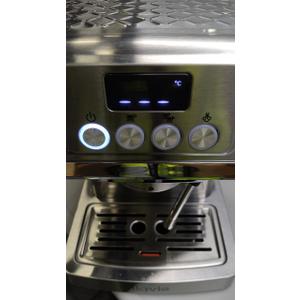 Espresso Machine 20 Bar with LCD Display, 60oz Water Tank, Dual Cup Coffee Maker with 266F Steam Milk Frother, Stainless Steel Coffee Machine for Cappuccino & Latte  Compact & Easy to Use