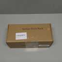 Cisily Kitchen Sink Caddy, Sponge Holder for Kitchen Sink, Kitchen Sink Organzier and Storage with High Brush Holder, Rustproof 304 Stainless Kitchen Gadgets Sink Accessories(Brown) (9.25)