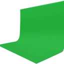 Green Screen Backdrop 10x10 ft, Chroma Key Greenscreen Background for Streaming Zoom, Photo Backdrop Curtain for Photography, Thick Polyester Fabric Cloth Sheet for Photoshoot Video (Backdrop Only)