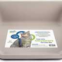 KittyGoHere 2.0 Easy Entry Cat Litter Box, Two Entrances, Large Misty Gray