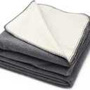 Peepeego 2PCS Non-Slip Pee Pads for Dogs 54" x 54", Washable Puppy Pads with Fast Absorbent, Reusable, Waterproof Rug for Training, Whelping, Housebreaking, Incontinence for Dog Playpen