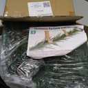 Christmas Cedar Garland Realistic - Cypress Decorations with Lights 6ft for Mantle Lighted Faux Pine Garlands for Xmas Home Decoration Indoor Stairs Railing Fireplace Outdoor 6 ft Prelit Door Decor