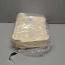 Hamiledyi Extra Large Rabbit Litter Box Pet Corner Toilet Small Animal Potty Trainer Huge Bunny Litter Pan with Plastic Grate Deep Dump Tray for Adult Guinea Pigs Chinchillas Ferrets Galesaurs White