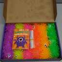 24 Pack LED Puffer Balls - Light up Bouncy Puffer Balls Toys for School Classroom Exchange, Valentine's Day Party Favors, Goodie Bags & Fidget Stress Relief