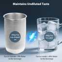 Iced Coffee Tumbler, 45 Insulated Beer Mug for Freezer, (Ice-Free) Double-walled Freezable Slushie Cup with Stainless Steel Liner, Travel Coffee Mug Reusable, with Lid and Straw, 16oz (1, Black)