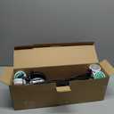 4 Pack 8 Patterns Christmas Decorations with 32 Lollipop Christmas Lights, Solar Christmas Lights Outdoor Waterproof with 8 Modes, Christmas Peppermint Candy Pathway Yard Decor for Garden/Lawn/Patio