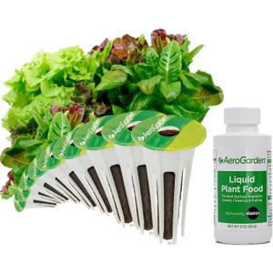 AeroGarden Heirloom Salad Greens Mix Seed Pod Kit - Salad Kit for AeroGarden Indoor Garden, 9-Pod
